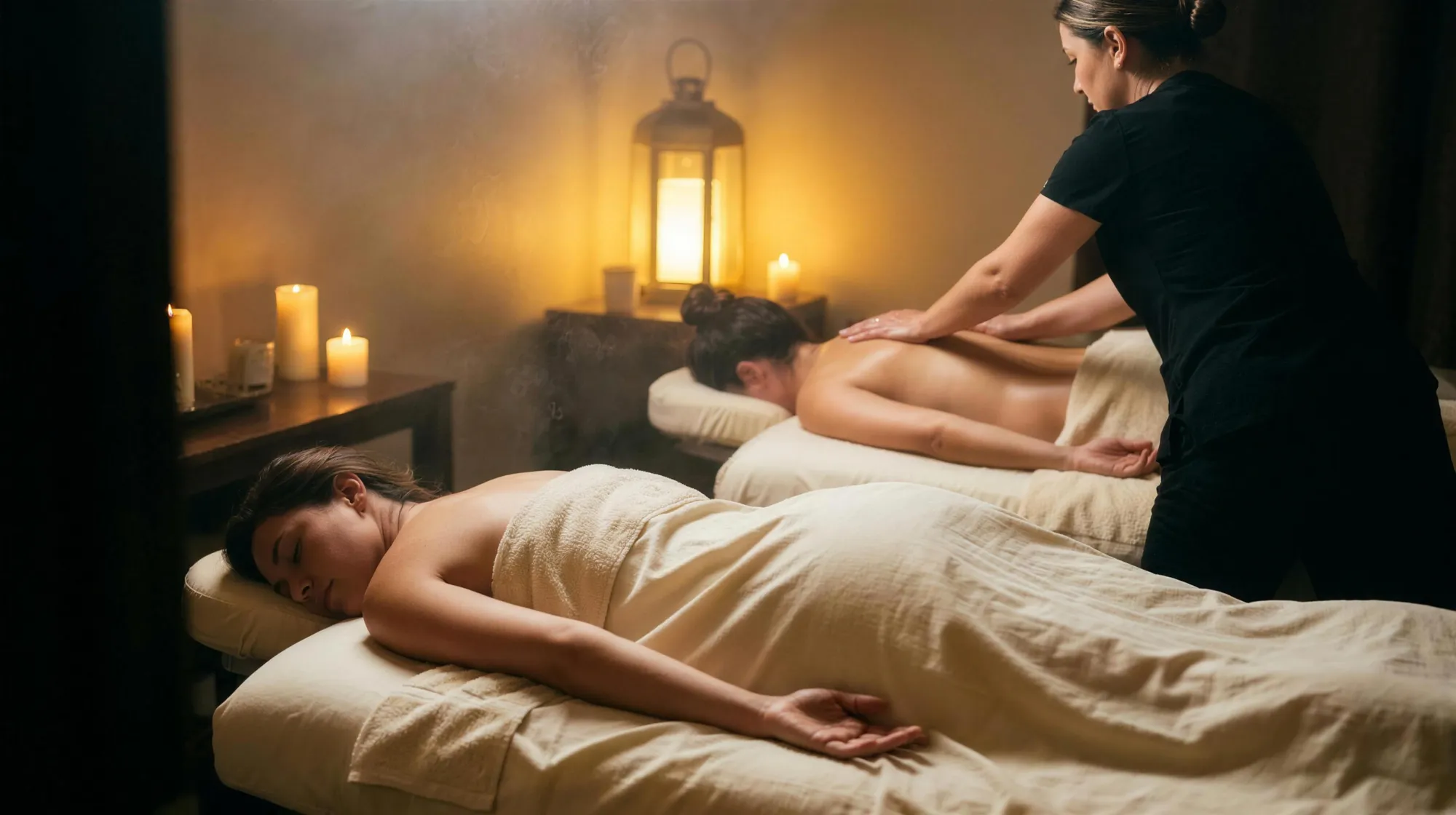 Private couples massage suite at J Massage SLC