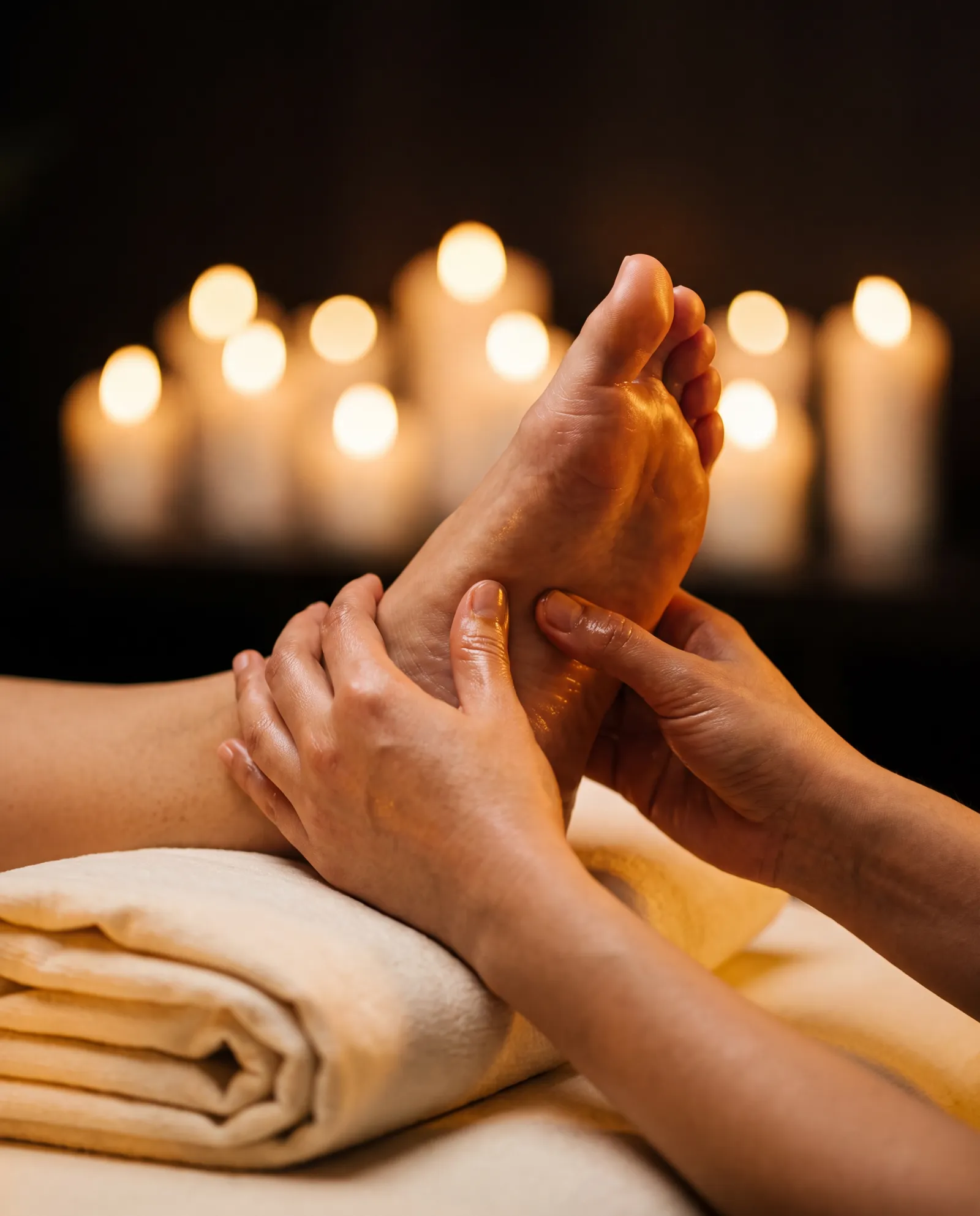 Foot reflexology at J Massage SLC