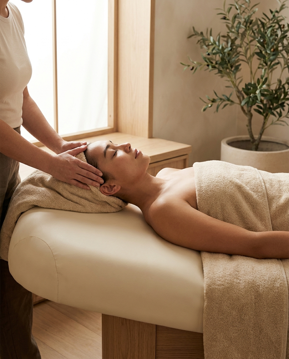 Head spa and scalp treatment at J Massage SLC